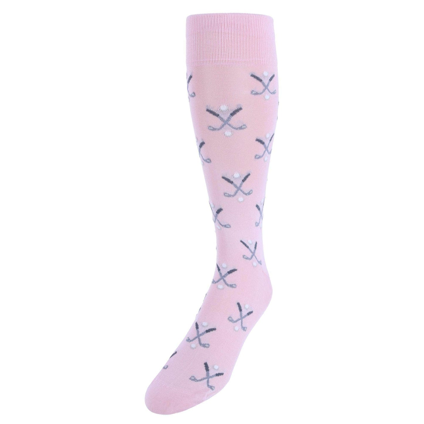 Hole In One Golf Novelty Mercerized Cotton Mid-Calf Socks - Concordia Style Boutique