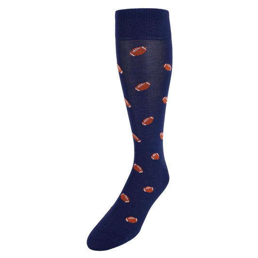 Touchdown Football Novelty Mercerized Cotton Mid-Calf Socks - Concordia Style Boutique