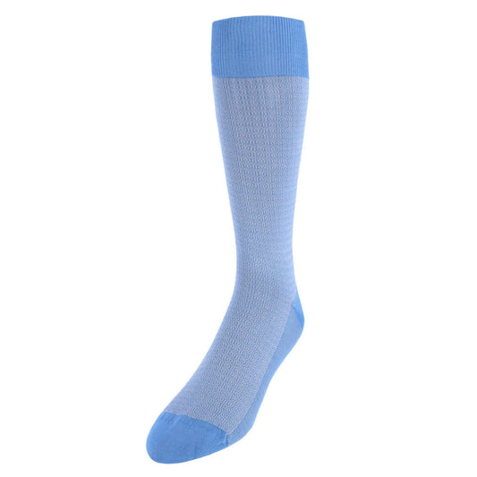 Bernard Chain Link Over The Calf Mercerized Cotton Socks - Concordia Style Boutique