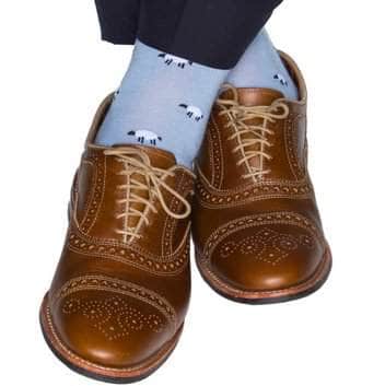 Dolly The Sheep Merino Wool Mid-Calf Socks - Concordia Style Boutique