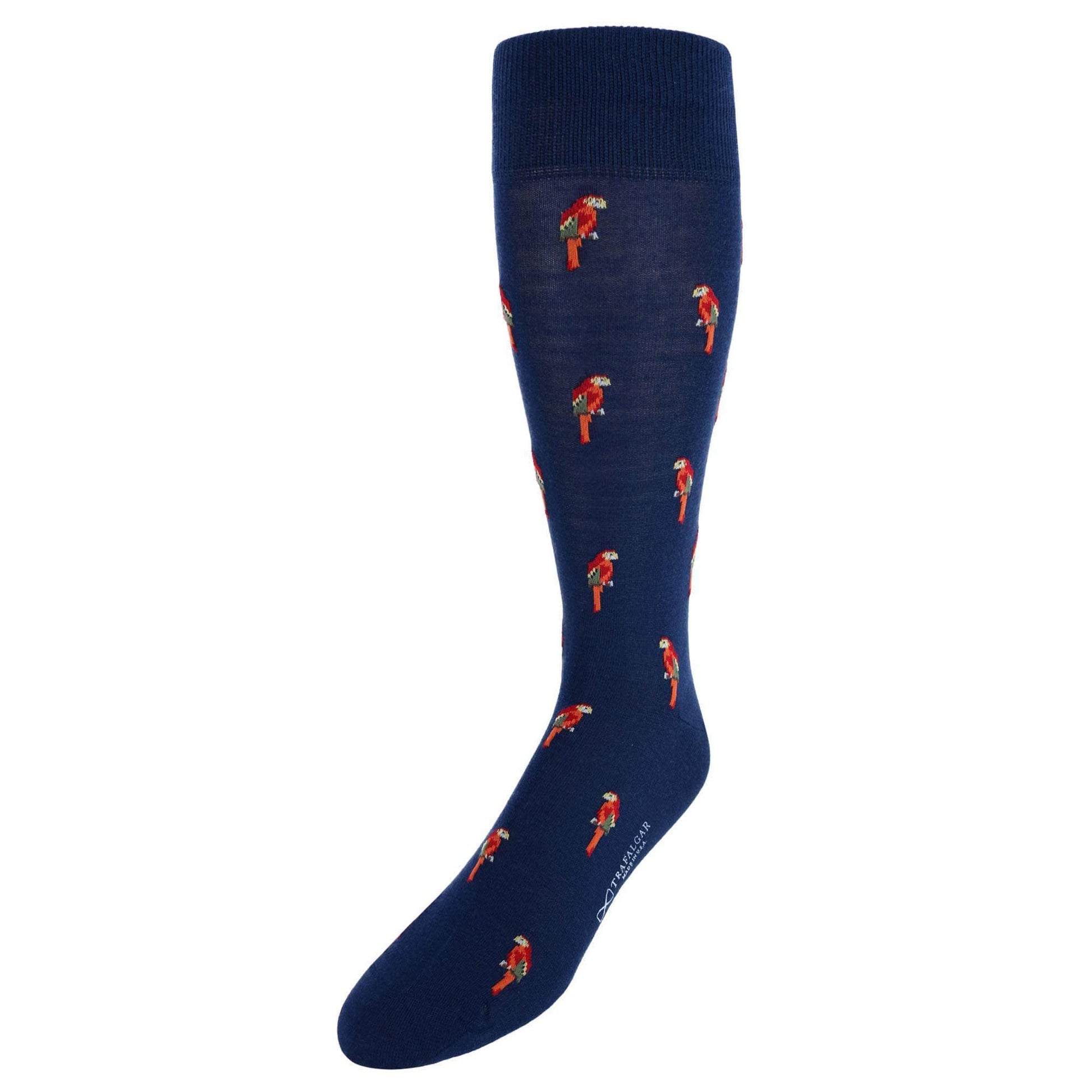Polly The Parrot Merino Wool Mid-Calf Socks - Concordia Style Boutique