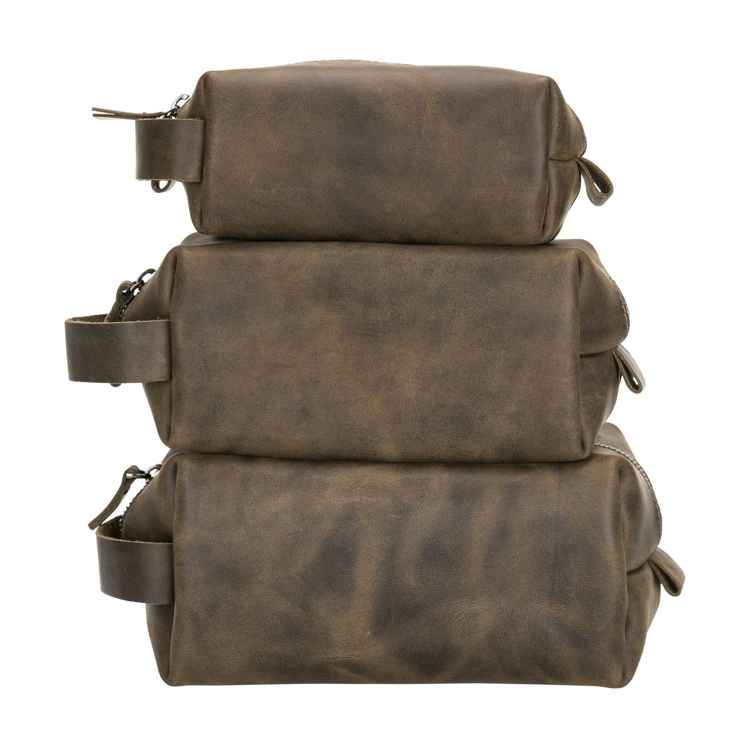 Thayne Cow Leather Makeup Bag for Women - Concordia Style Boutique