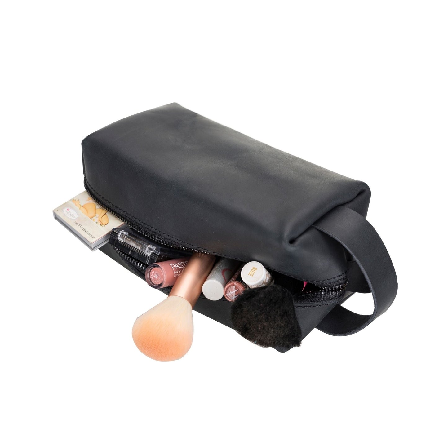 Thayne Cow Leather Makeup Bag for Women - Concordia Style Boutique