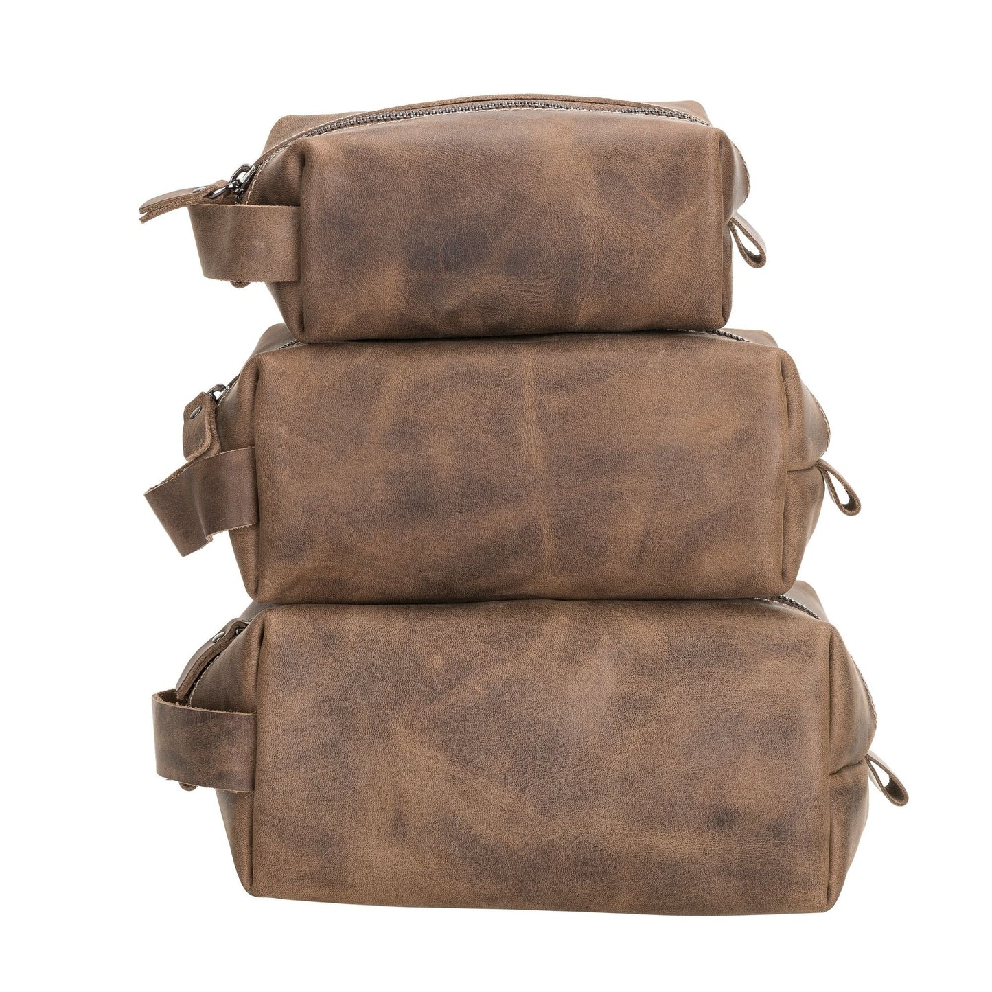 Thayne Cow Leather Makeup Bag for Women - Concordia Style Boutique