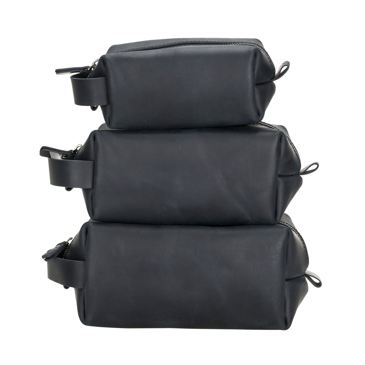 Thayne Cow Leather Makeup Bag for Women - Concordia Style Boutique