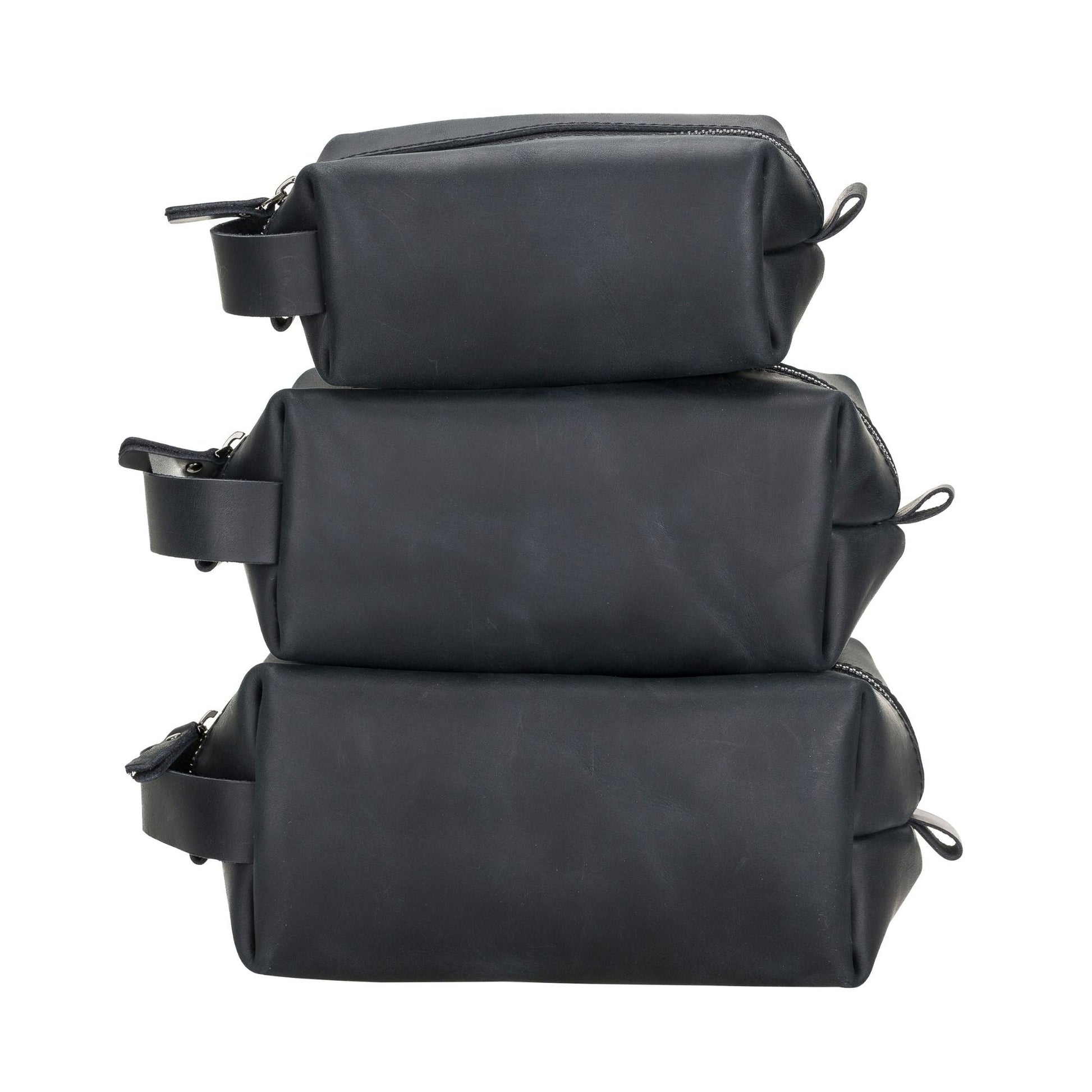 Thayne Cow Leather Makeup Bag for Women - Concordia Style Boutique