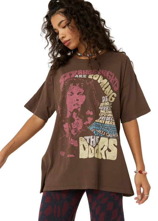 The Doors Strange Nights Are Coming Band Tee by Daydreamer LA - Concordia Style Boutique