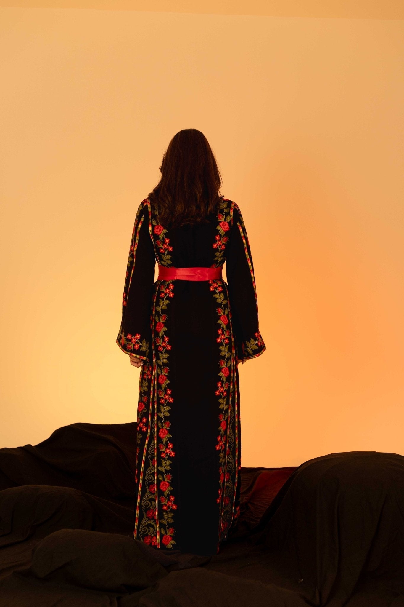 The Floral Palestinian Thobe