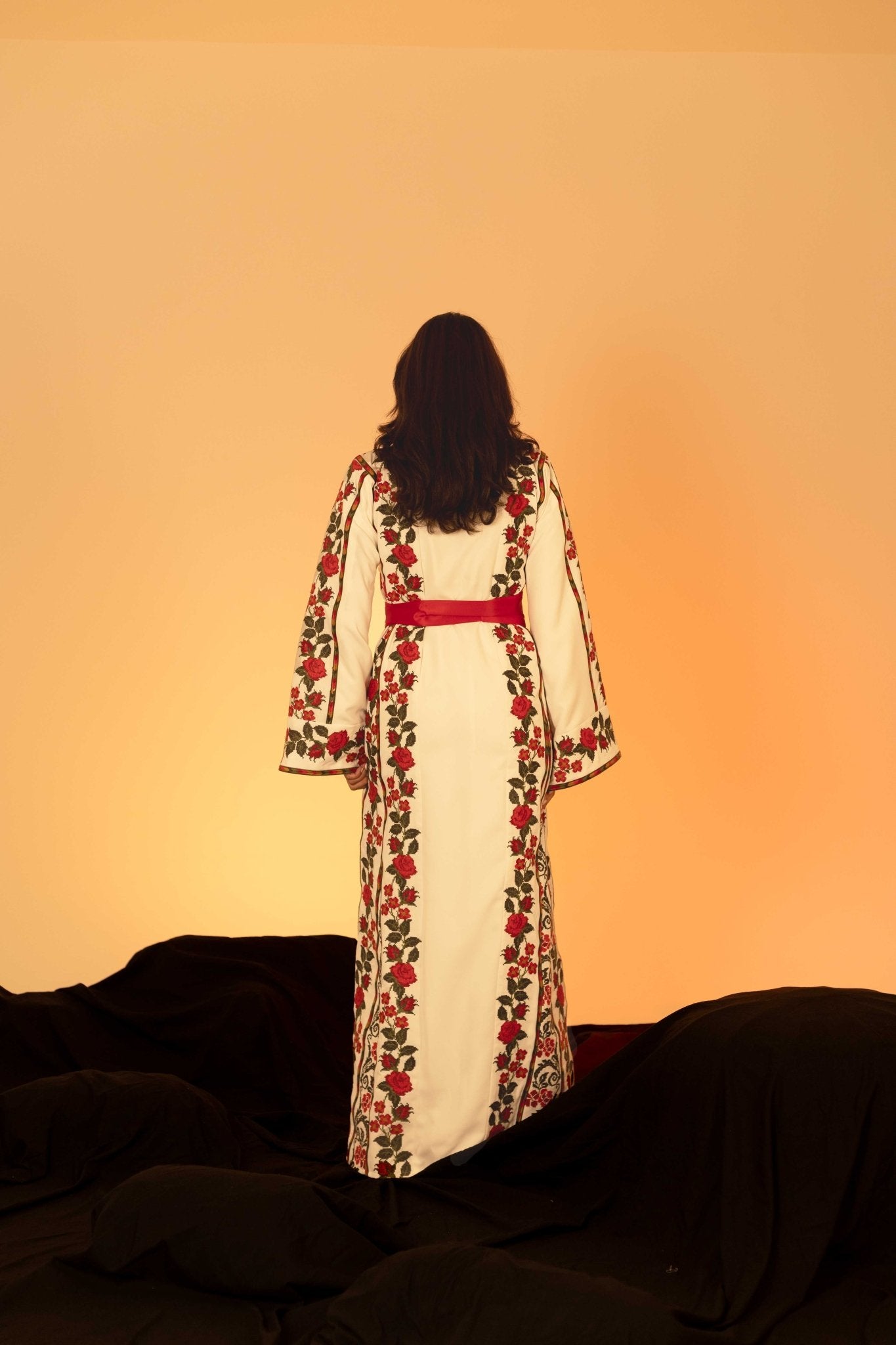 The Floral Palestinian Thobe