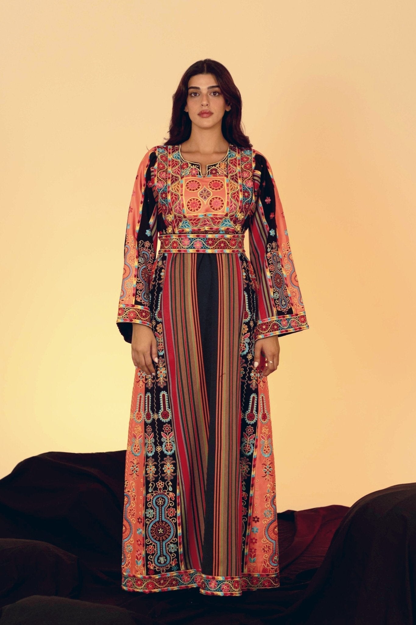 The Majdalawi Traditional Palestinian Thobe Dress