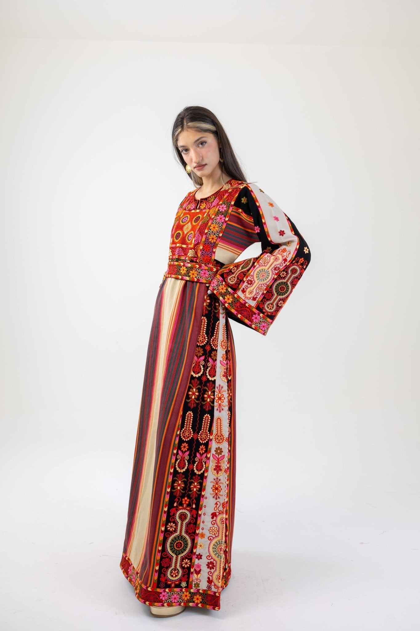 The Majdalawi Traditional Palestinian Thobe Dress