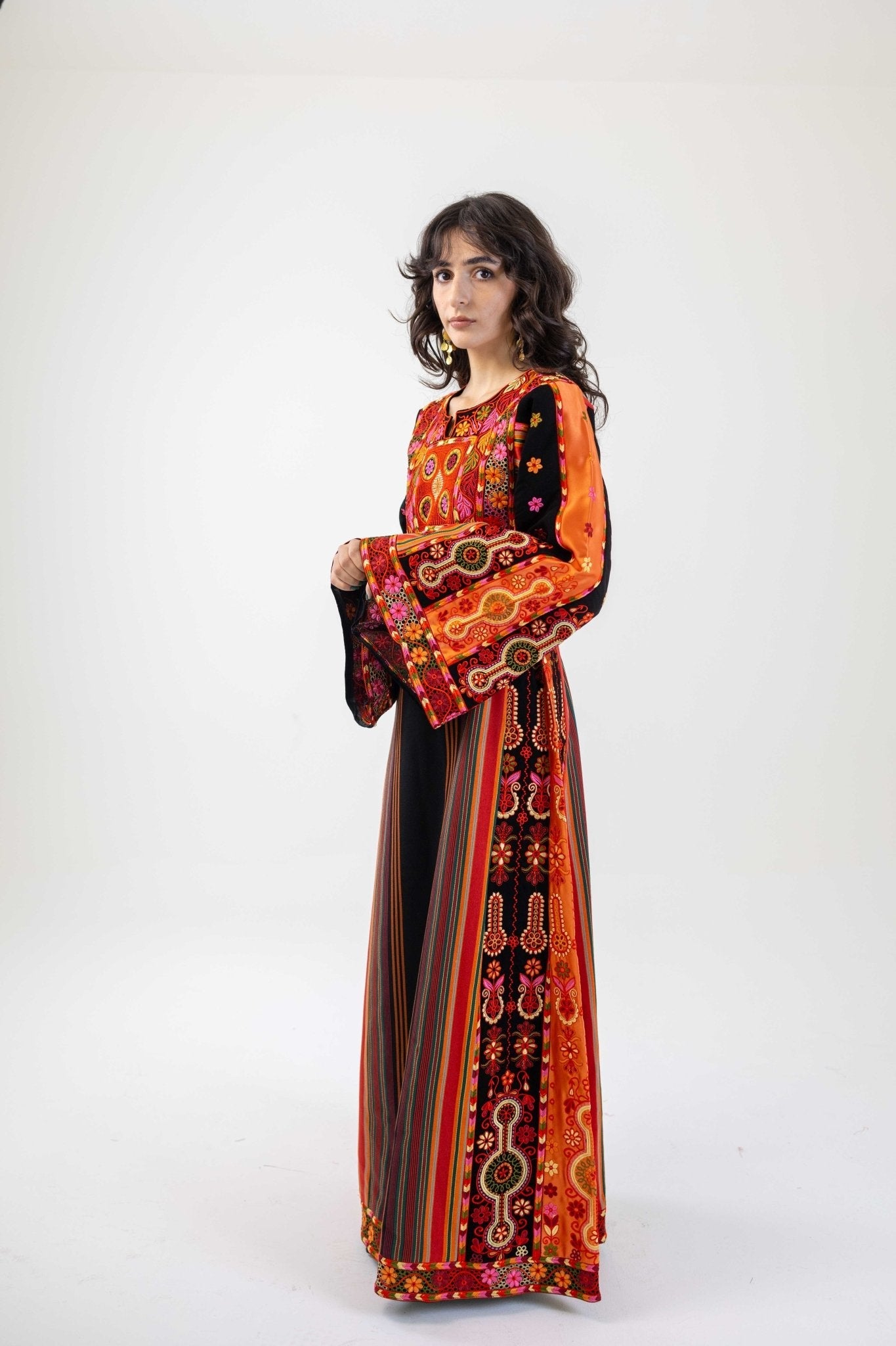 The Majdalawi Traditional Palestinian Thobe Dress