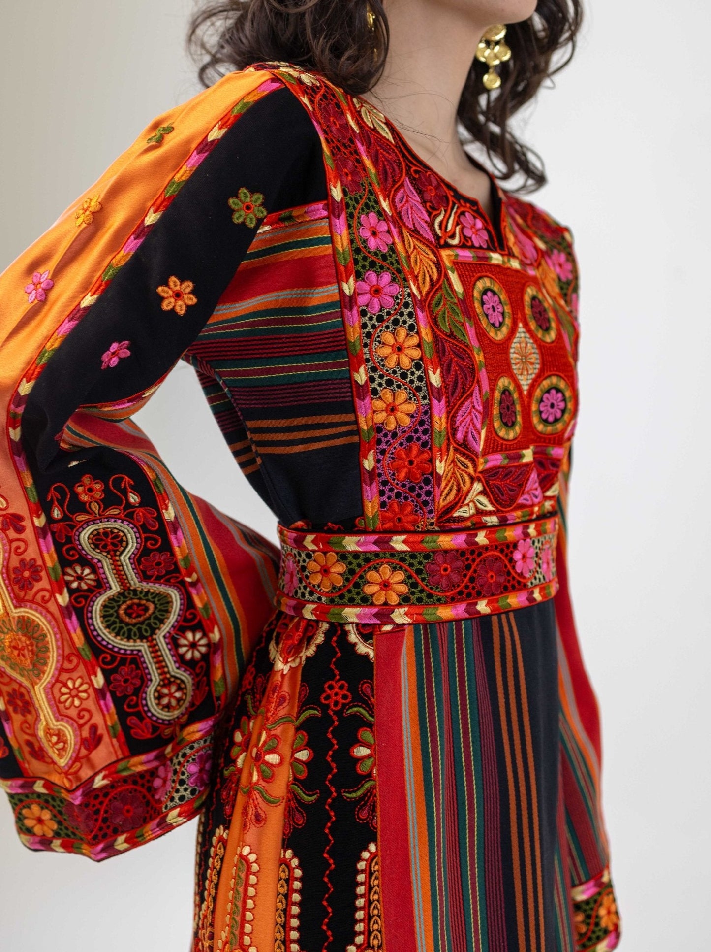 The Majdalawi Traditional Palestinian Thobe Dress