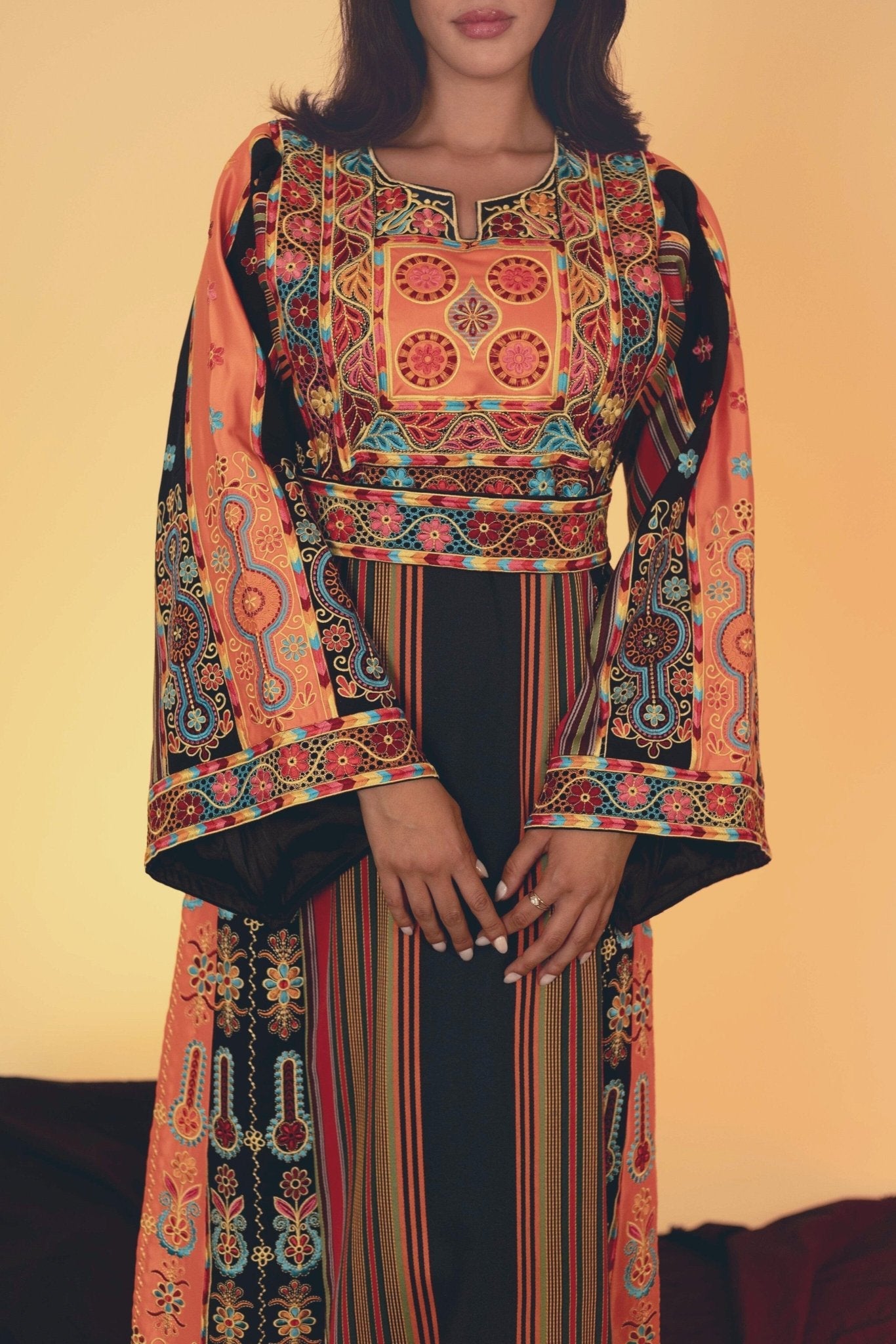 The Majdalawi Traditional Palestinian Thobe Dress