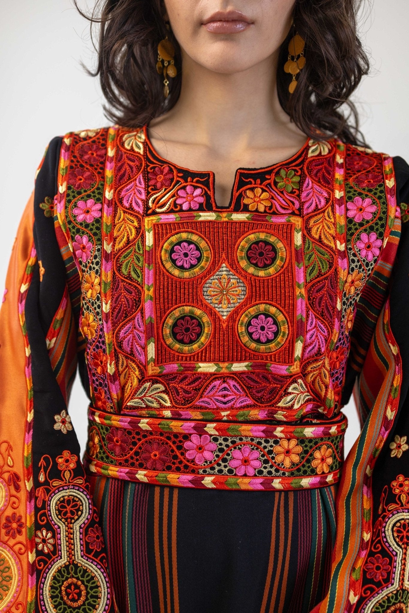 The Majdalawi Traditional Palestinian Thobe Dress