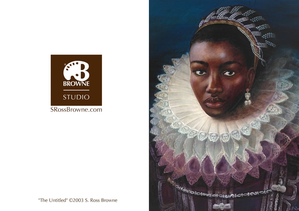 'THE UNTITLED' S. Ross Browne Greeting Card: 5x7 Frame Ready