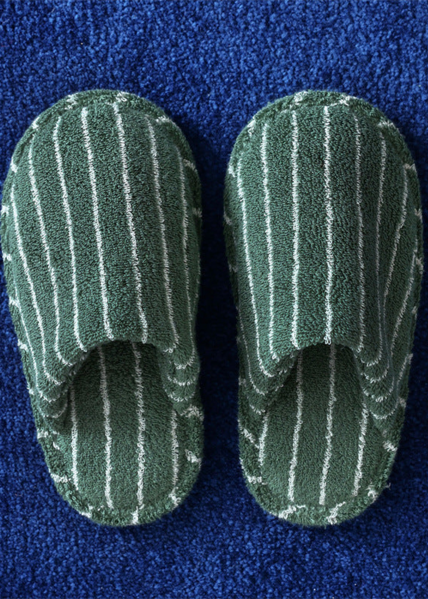 Thin Striped House Slippers