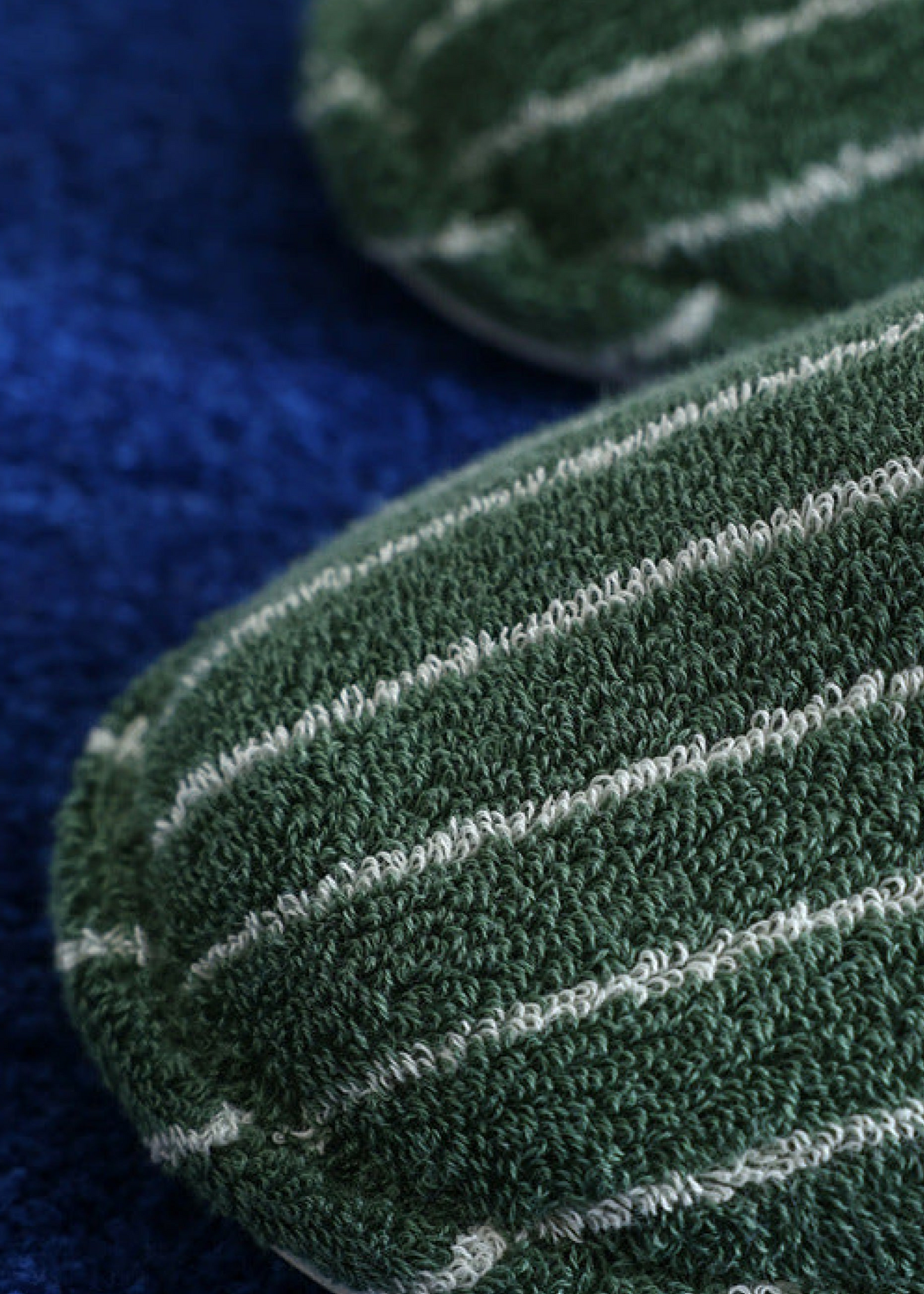 Thin Striped House Slippers