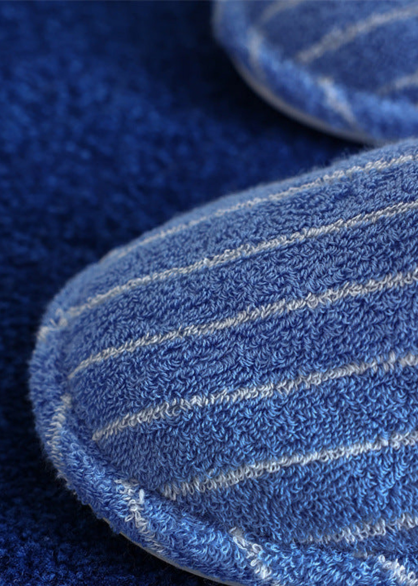 Thin Striped House Slippers