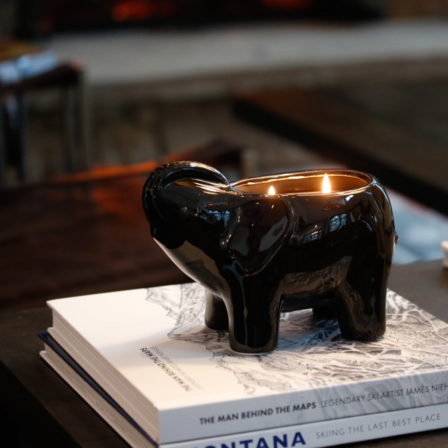 Black Elephant Candle - Concordia Style Boutique