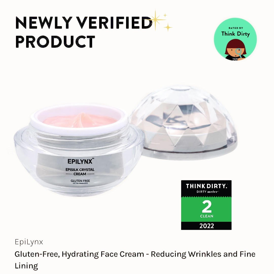 Vegan EpiSilk, Crystal Wrinkle Smoothing Face Cream - Intense Brightening and Firming Wrinkle Fix for Sensitive Skin - Concordia Style Boutique