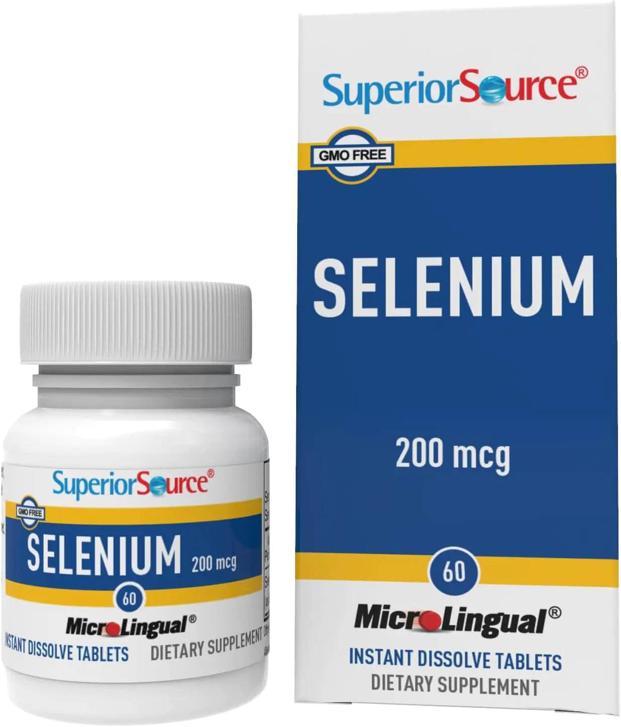 Selenium Nutritional Supplements - 200 mcg - 60 Count - Concordia Style Boutique