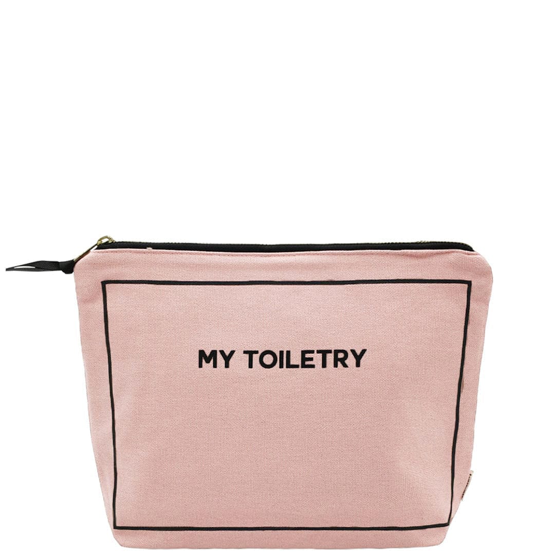 Toiletry Pouch with Coated Lining, Pink/Blush - Concordia Style Boutique