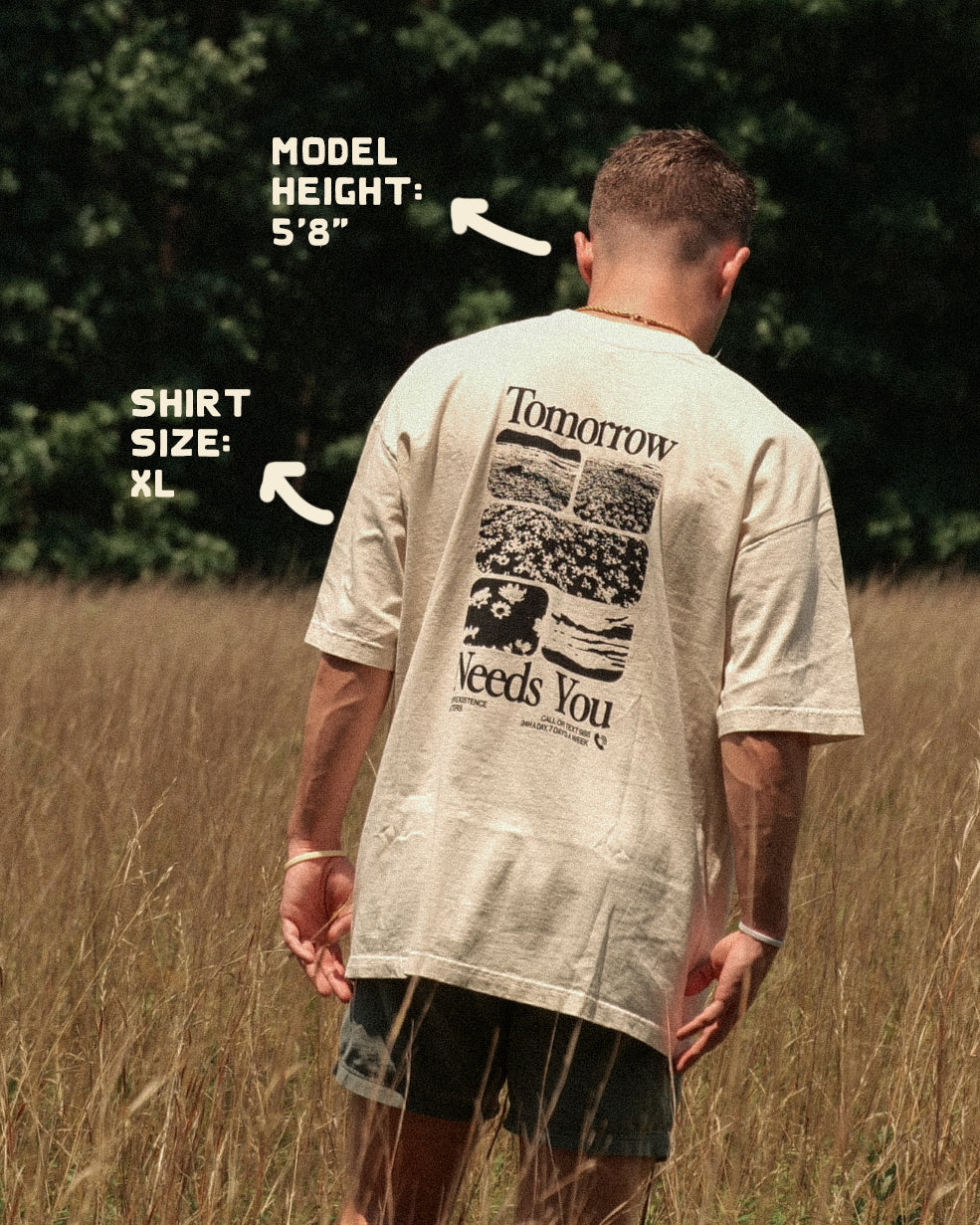 Tomorrow Needs You 988 Tee - Concordia Style Boutique