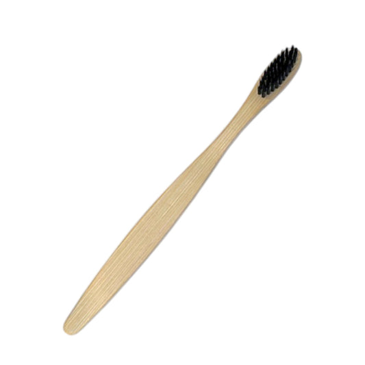 Toothbrush | Bamboo | Black or White Bristles