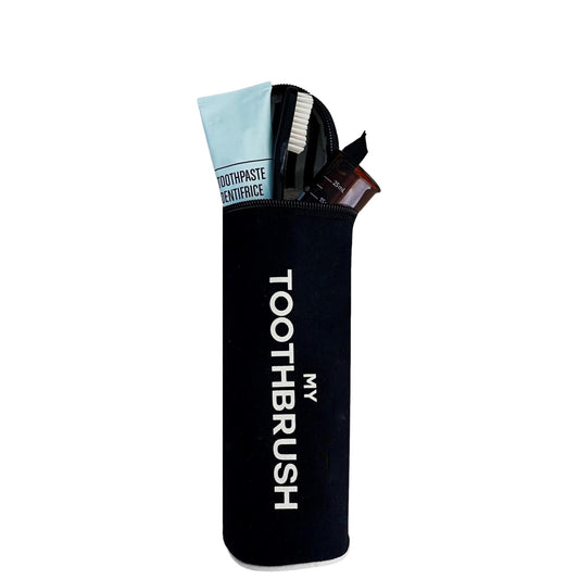 Toothbrush Travel Case, Black - Concordia Style Boutique