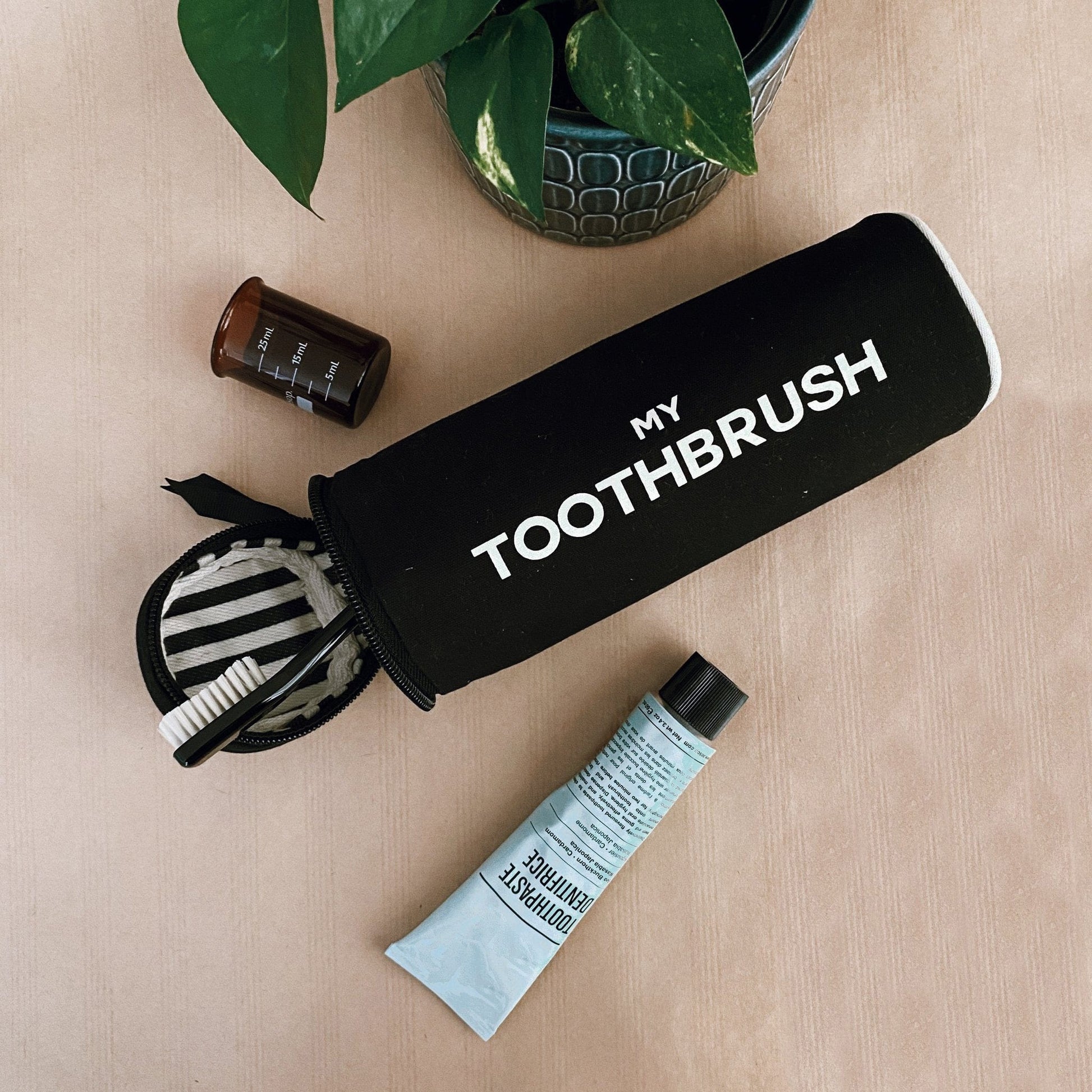 Toiletry Travel Gift Set Deal 4-Pack, Black - Concordia Style Boutique