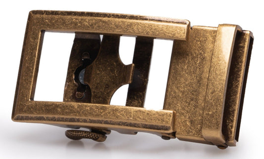 Traditional Open - Bronze Railtek™ Belt Buckle - Concordia Style Boutique