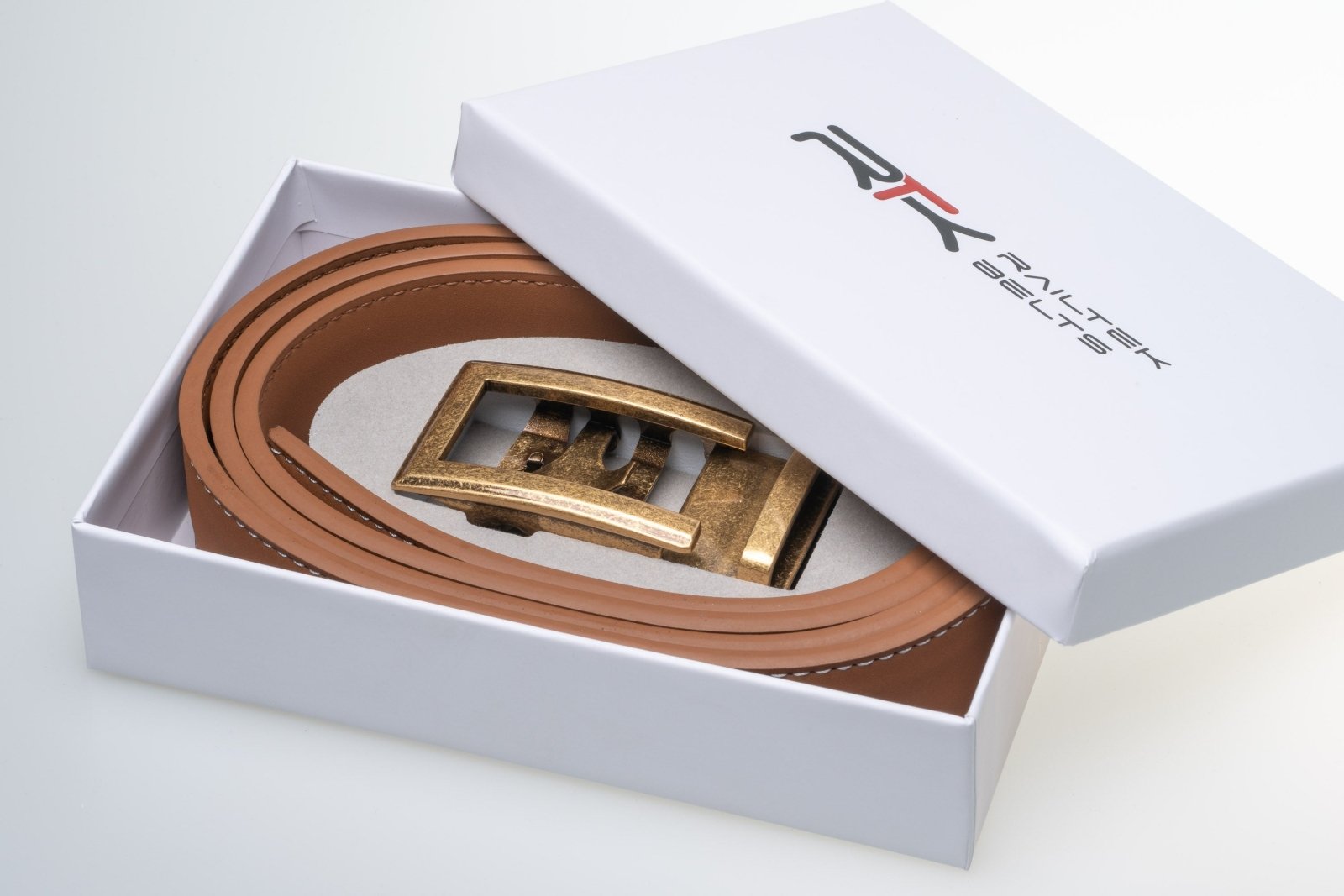 Traditional Open - Bronze Railtek™ Belt Buckle - Concordia Style Boutique