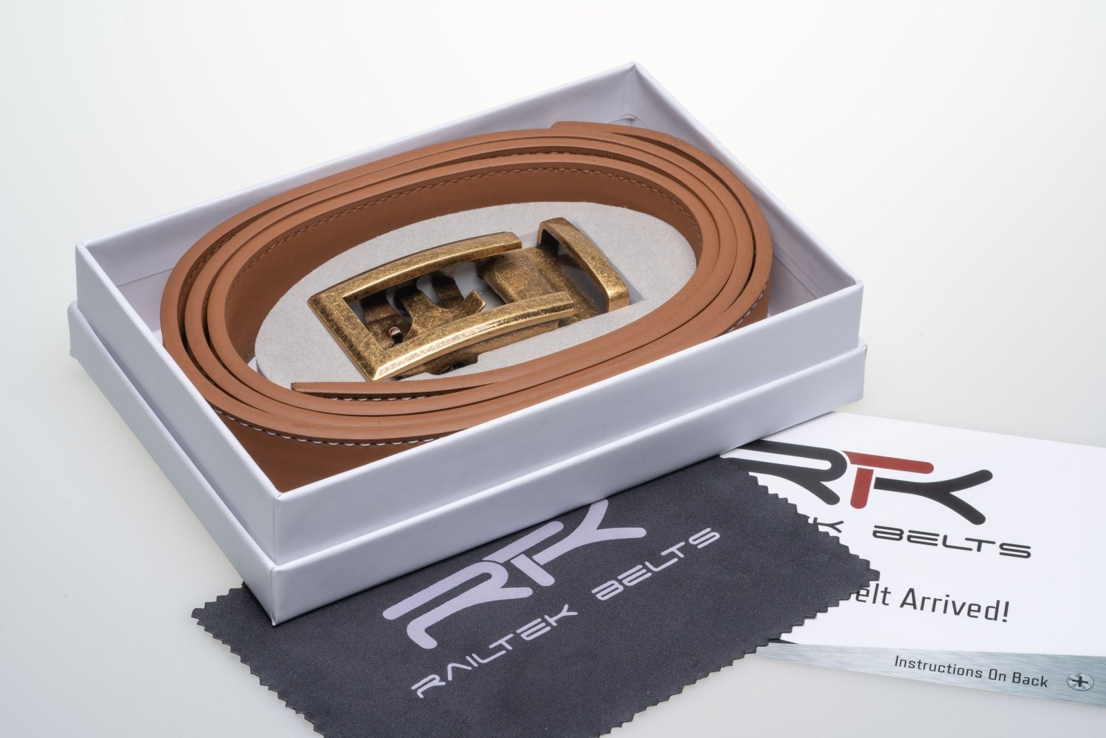Traditional Open - Bronze Railtek™ Belt Buckle - Concordia Style Boutique