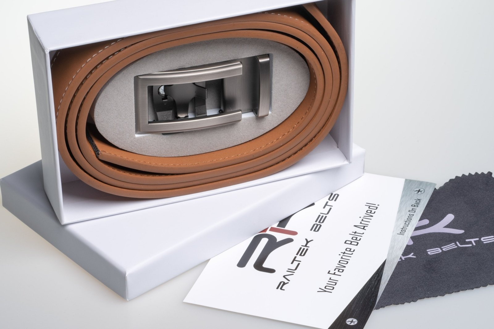 Traditional Open - Gunmetal Railtek™ Belt Buckle - Concordia Style Boutique