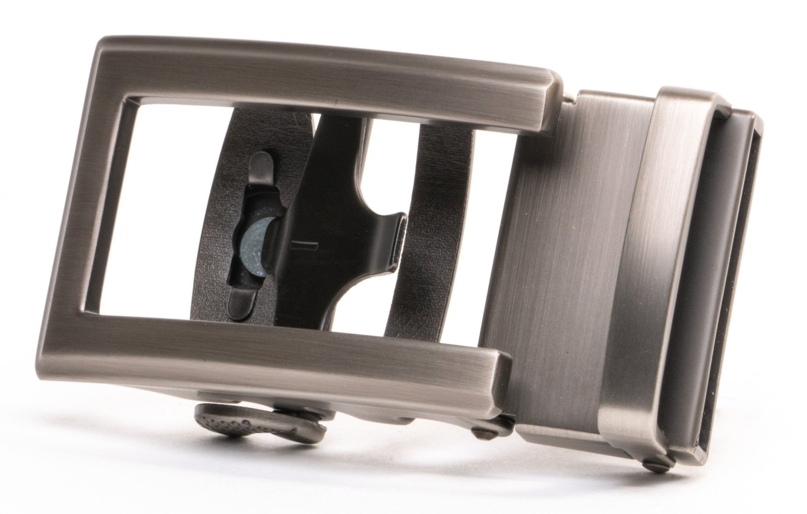 Traditional Open - Gunmetal Railtek™ Belt Buckle - Concordia Style Boutique