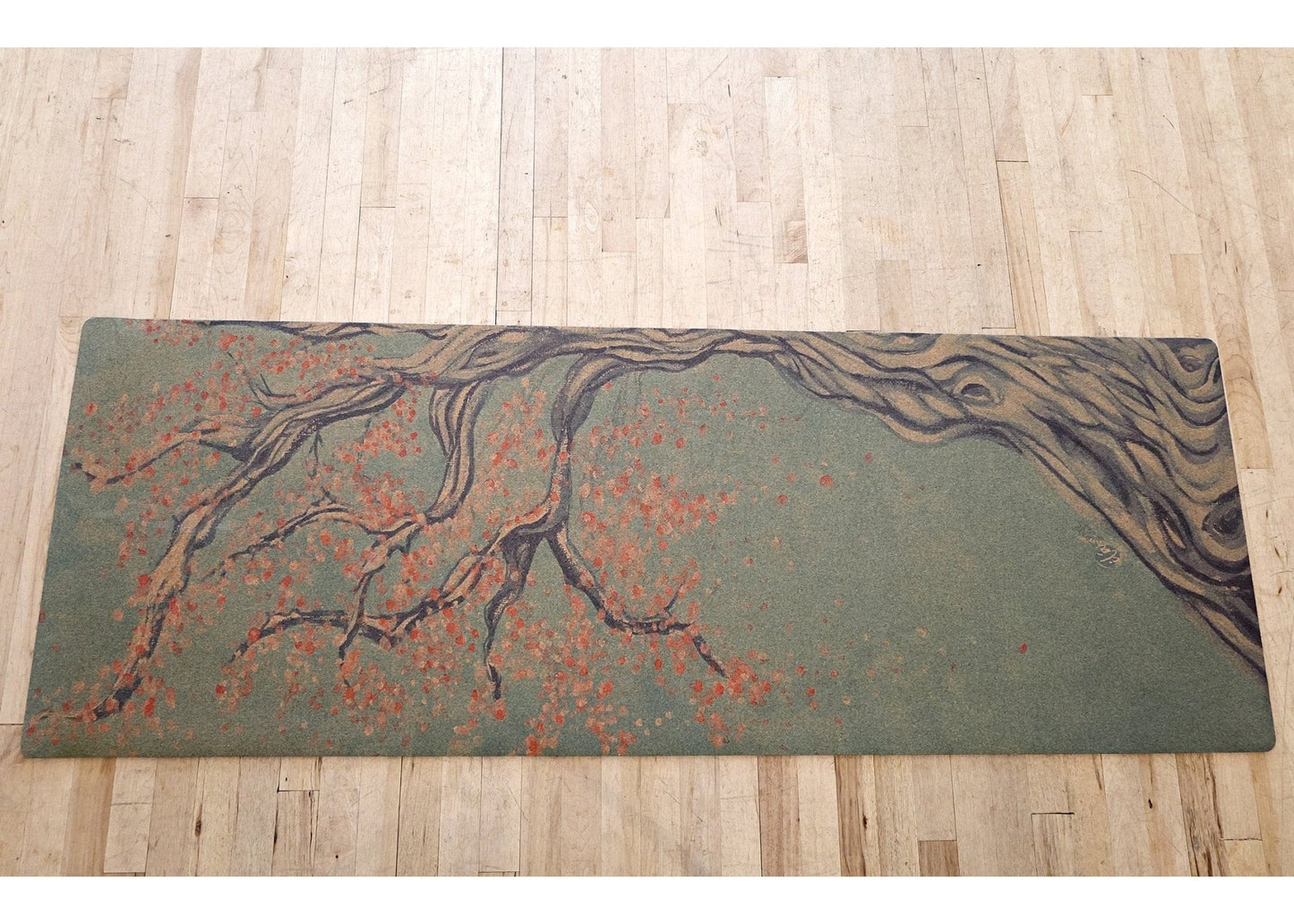 Tree Pose Cork Yoga Mat