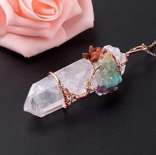 "TREE OF LIFE" PENDULUM NECKLACE - Premium Jewelry from Ashlen - Just $19.99! Shop now at Concordia Style Boutique