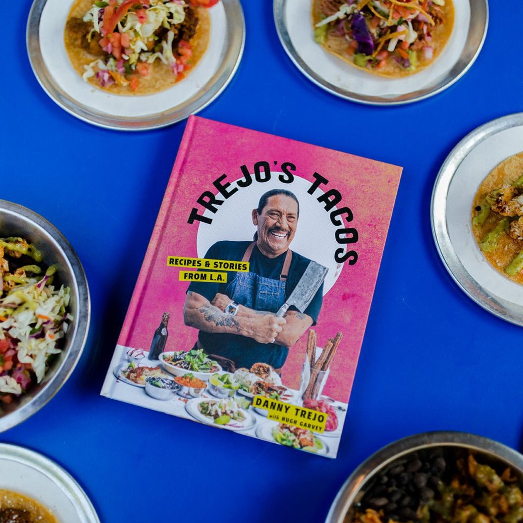Trejo's Tacos Cookbook signed by Danny Trejo - Premium Print Books from Trejo's Tacos - Just $75! Shop now at Concordia Style Boutique