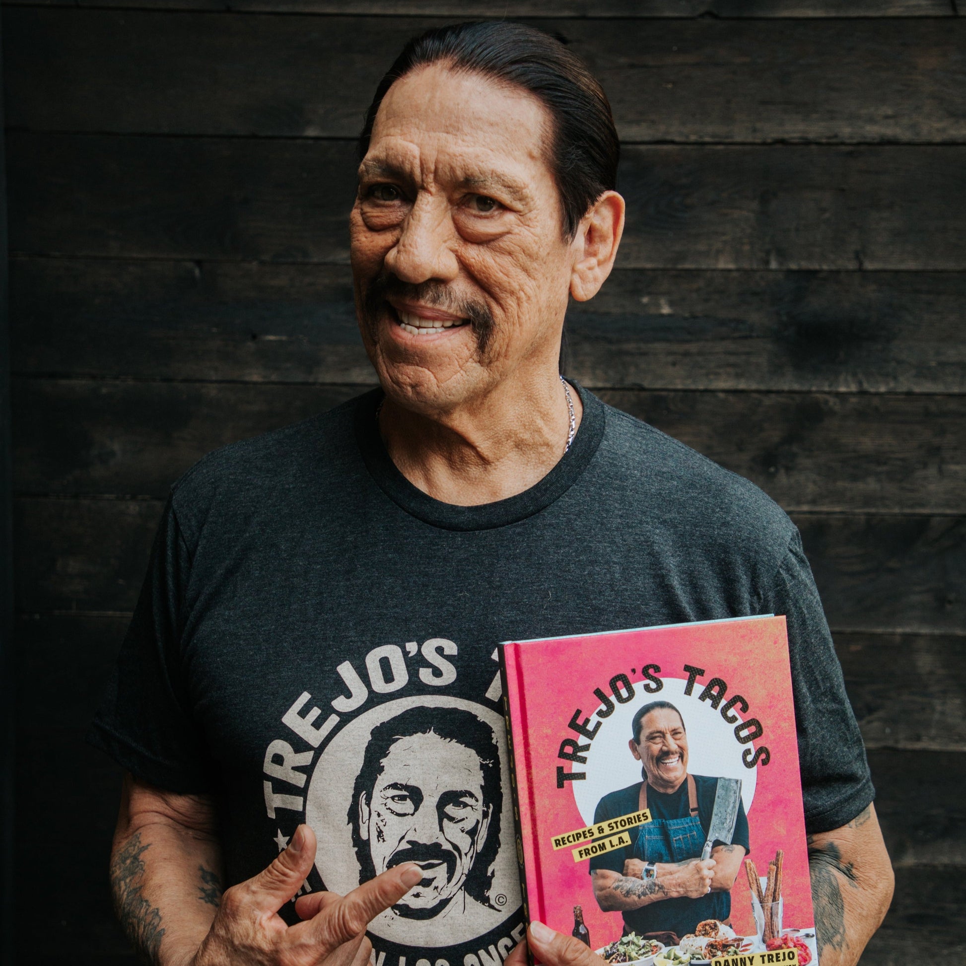 Trejo's Tacos Cookbook signed by Danny Trejo - Premium Print Books from Trejo's Tacos - Just $75! Shop now at Concordia Style Boutique