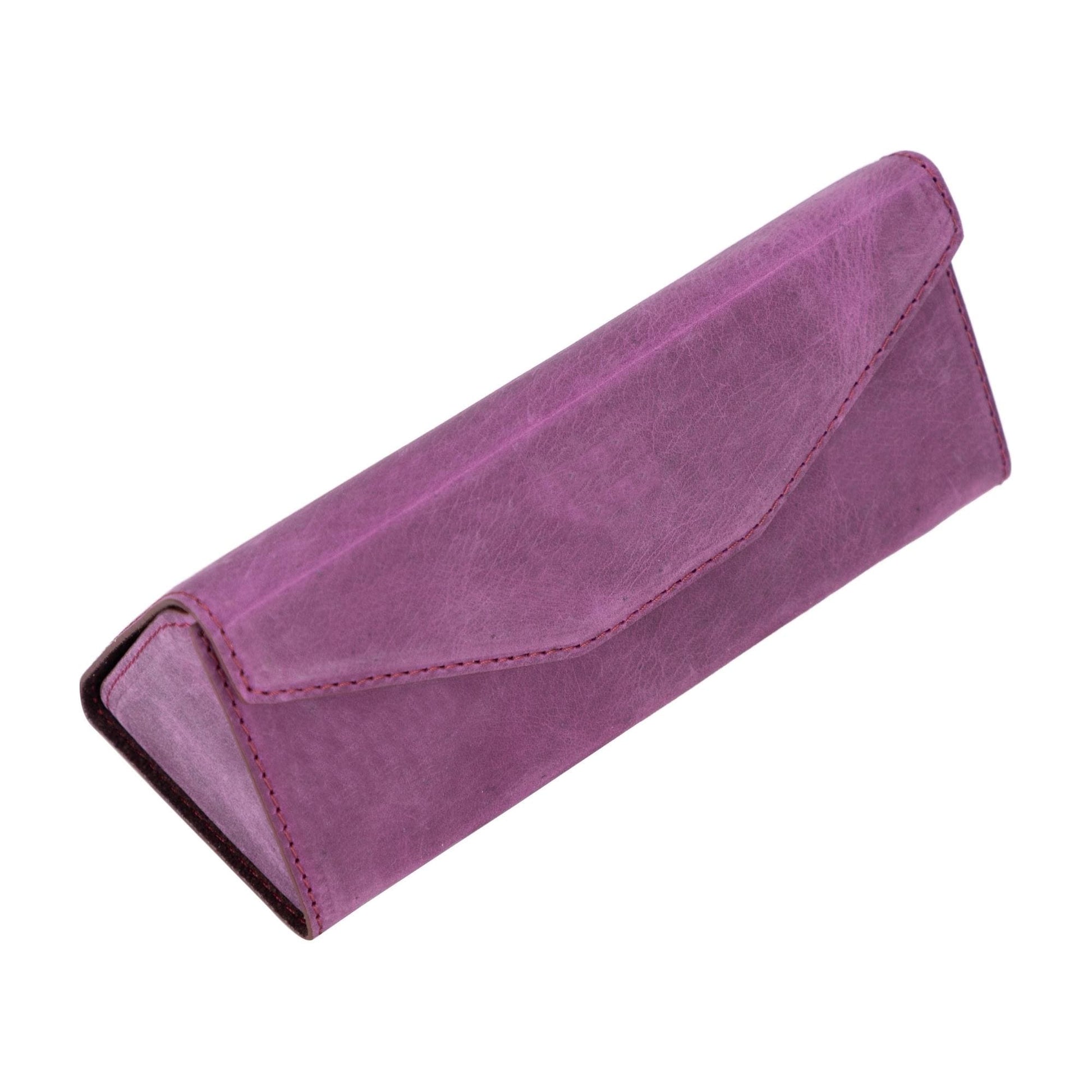 Triangle Leather Cases for Eyeglass or Sunglasses - Concordia Style Boutique