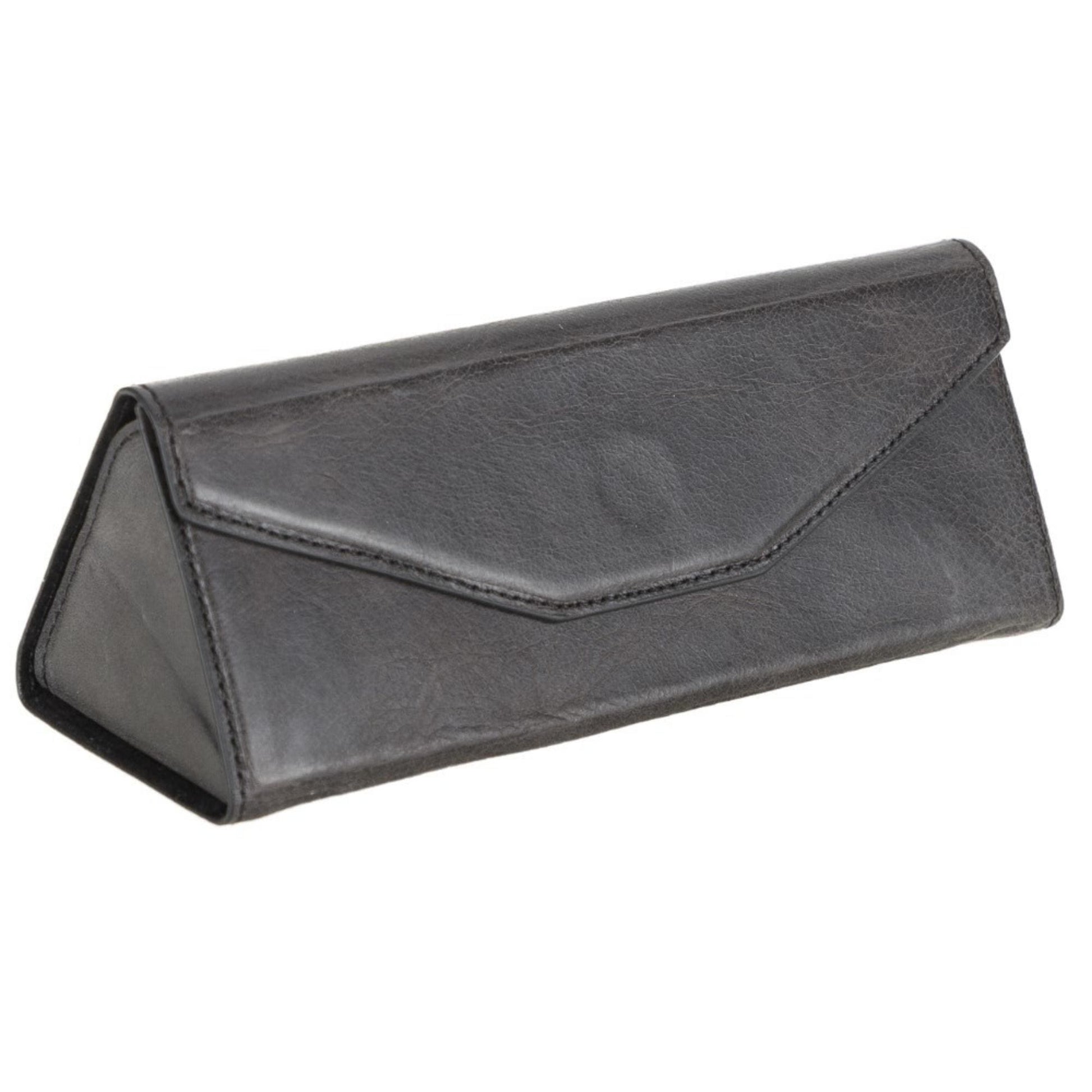 Triangle Leather Cases for Eyeglass or Sunglasses - Concordia Style Boutique