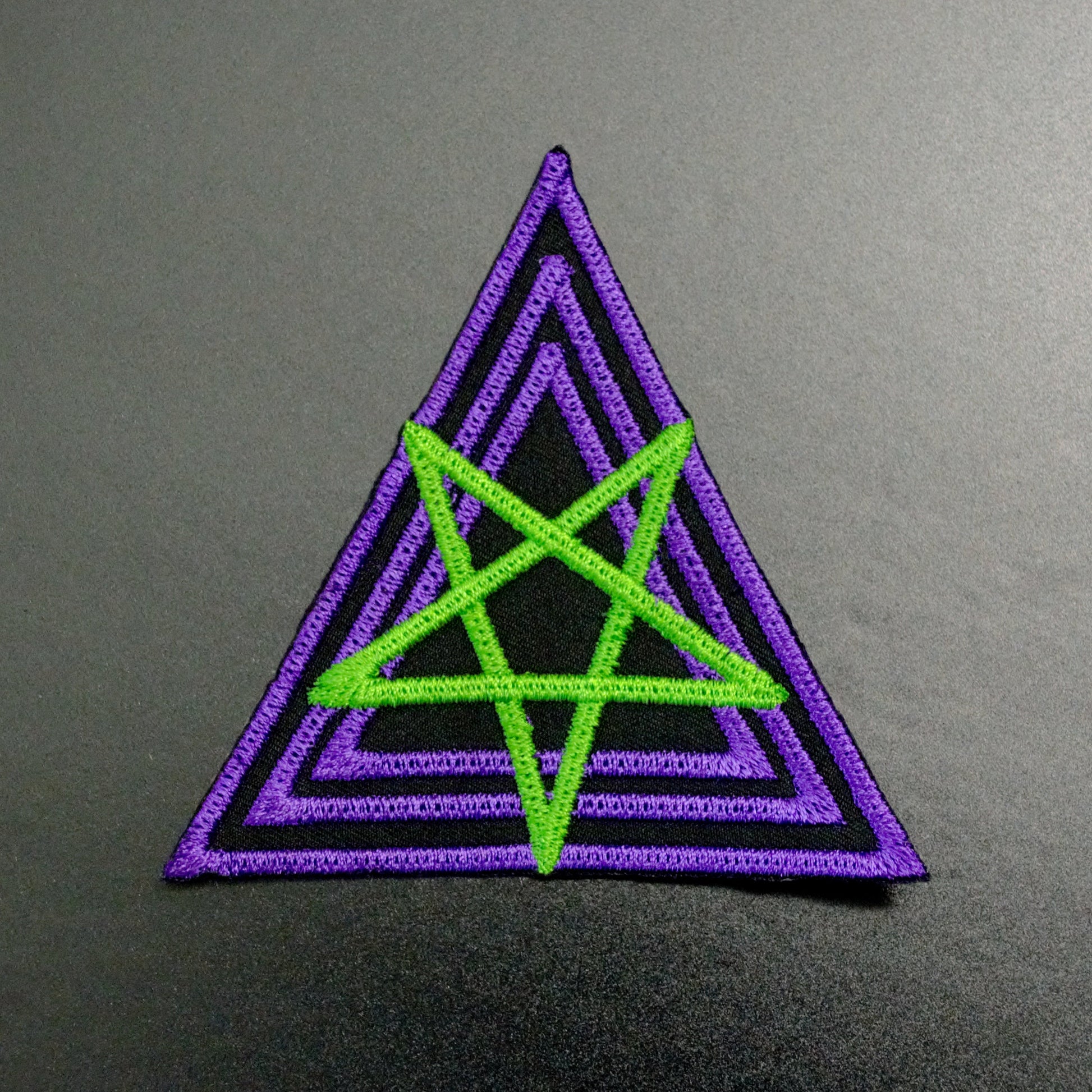 Tri-Pentagram Patch - Concordia Style Boutique