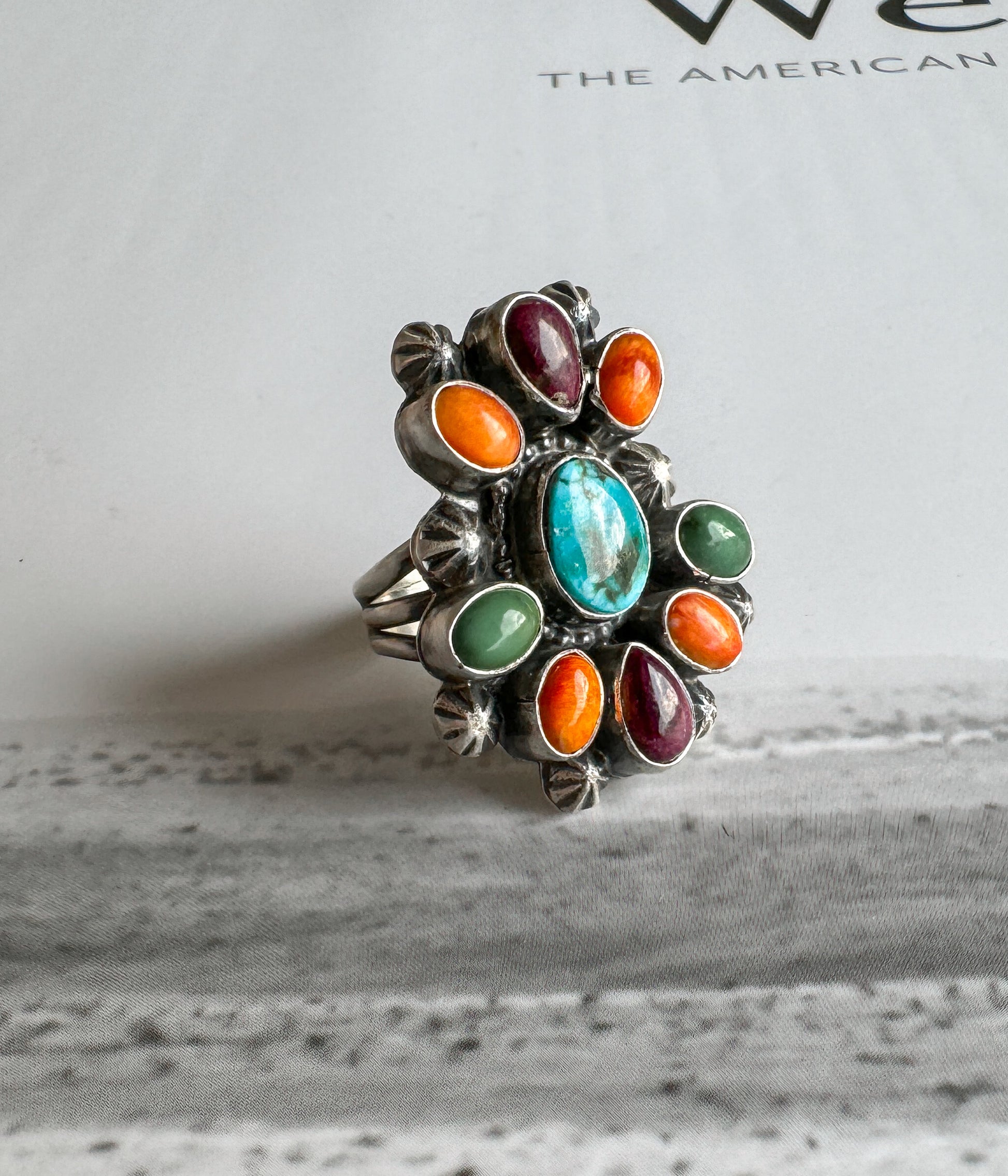 Santa Barbara Multi Stone Ring - Concordia Style Boutique