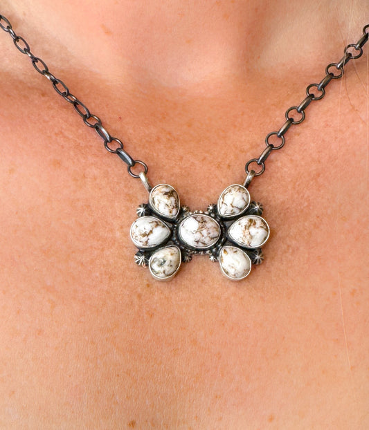 7 Stone Authentic Wild Horse Necklace - Concordia Style Boutique