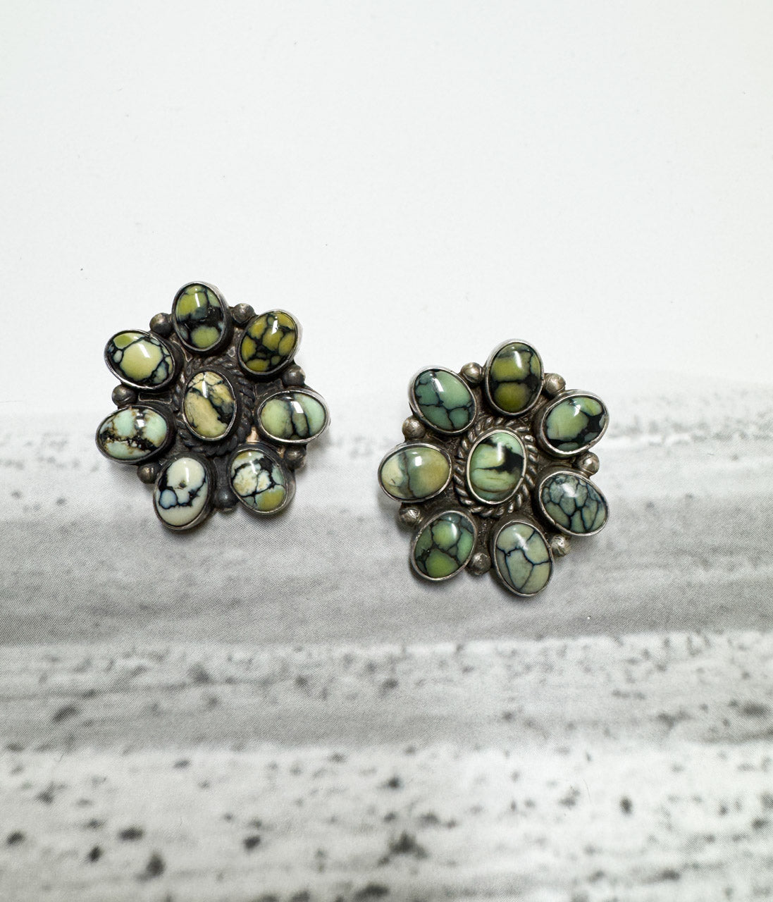 New Lander Authentic Turquoise Earrings - Concordia Style Boutique