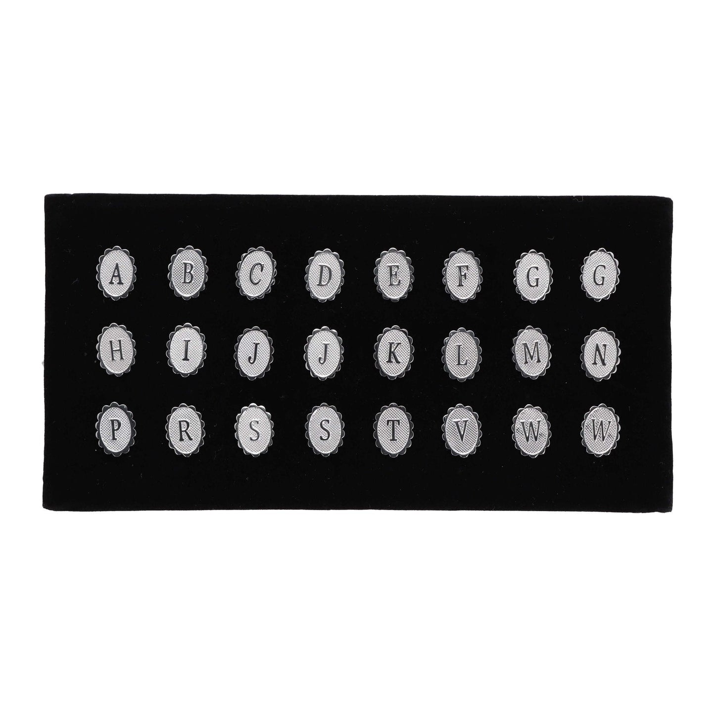 Vittorio Vico Men's Tie Tacks on Presentation Board: 24 Pack