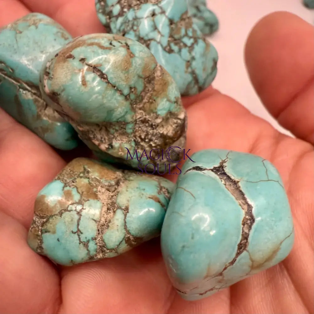 Tumbled Tibetan Turquoise Stone