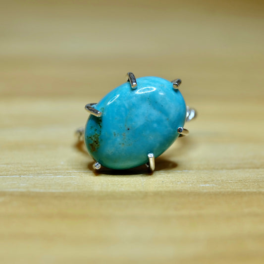 Turquoise Ring Sterling Silver
