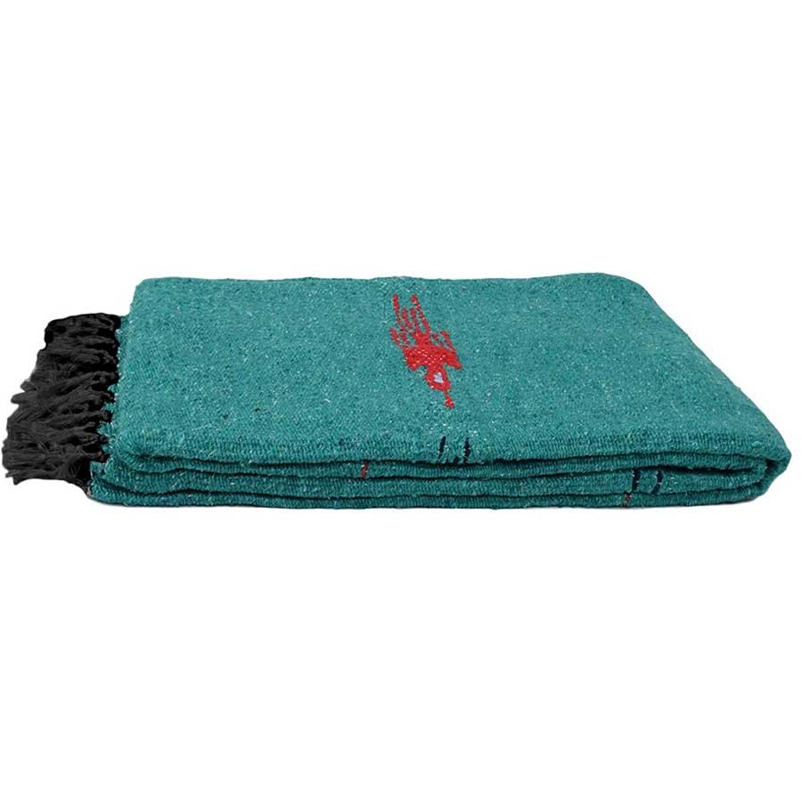 Turquoise Green Baja Thunderbird Blanket - Concordia Style Boutique